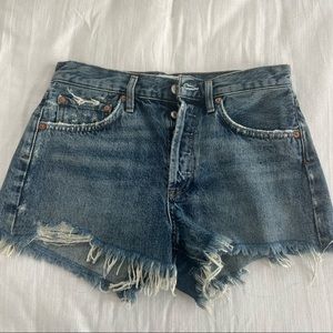 Agolde Jean shorts size 25